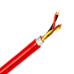 Marca Blanca FRC2X25-100-C Bobina de cable trenzado apantallado - Resistente al fuego RF 120 minutos - Rollo de 100