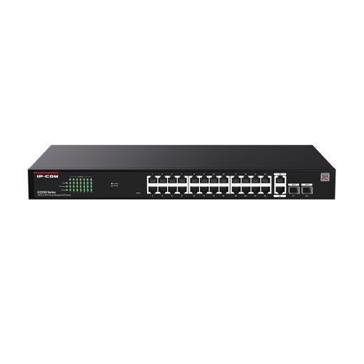 Ipcom G2228P-24-410W Switch PoE gestionable en la nube 26 puertos (24 PoE) + 2 SFP