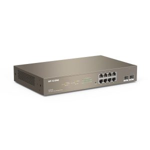 Ipcom G3310F Switch inteligente 8 puertos Gigabit (10/100/1000 Mbps) + 2 puerto SFP