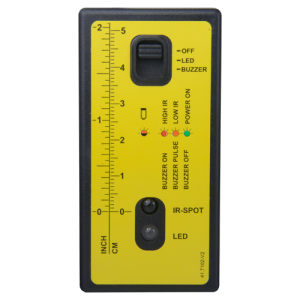 Gjd GJD513 Buscador de haces Instalación correcta de detectores láser LED y buzzer