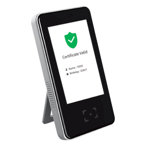 OEM GREENPASS-QR Lector Green Pass QR | Pasaporte Covid EU Conexión Ethernet y WiFi