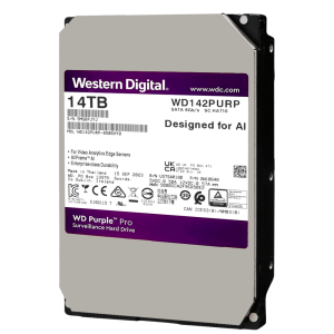 Western Digital HD14TB Disco duro Western Digital PRO - Capacidad 14 TB - Interfaz SATA hasta 255 MB/s - Modelo