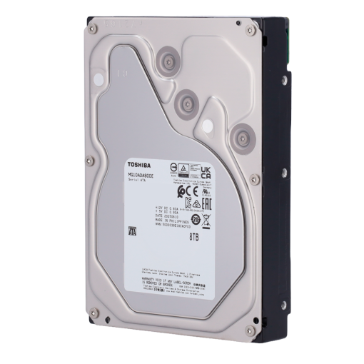 Toshiba HD8TB-T-AI Disco duro Toshiba S300 AI MG10ADA800E-V – Capacidad 8 TB – Interfaz SATA 6 Gb/s – Diseñado