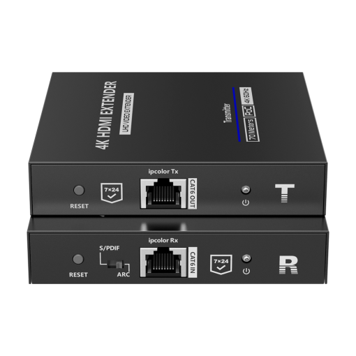 Lenkeng HDMI-EXT-4K60 Extensor de señal HDMI Alcance 70 m Resolución 4K Permite