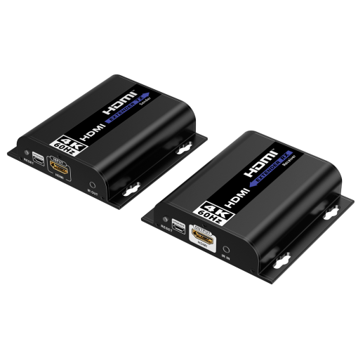 Lenkeng HDMI-EXT-PRO-4K60 Extensor de señal HDMI – Alcance 120 m – Resolución 4K – Permite conexiones 1:M