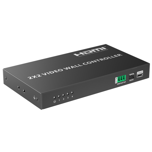 Lenkeng HDMI-VW-4-1080p60 Electronica Videowall HDMI – Videowall 2×2 – Permite 1:4 – Resolución FHD