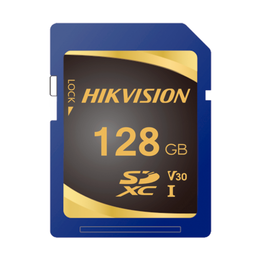 Hikvision HS-SD-P10STD-128G Tarjeta SD Hikvision – Capacidad 128 GB – Clase 10 | Velocidad R/W: 95/85 MB/s – Ciclos E/P: