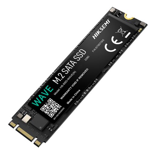 Hikvision HS-SSD-WAVE(N)-512G Disco duro Hikvision SSD – Capacidad 512GB – Interfaz SATA III | TBW 140 TB – Velocidad de