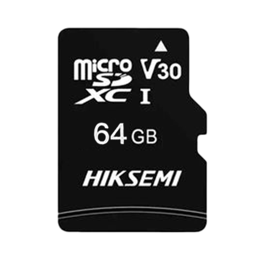 Hikvision HS-TF-C1STD-64G Tarjeta microSD Hikvision – Capacidad 64 GB – Clase 10 | Velocidad R/W: 92/15 MB/s – Ciclos