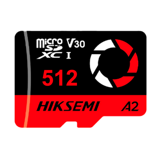 Hikvision HS-TF-E3STD/512G/CAPTURE/W Tarjeta microSD Hikvision – Capacidad 512 GB – Clase 10 | Velocidad R/W: 180/150 MB/s – Ciclos