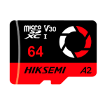Hikvision HS-TF-E3STD/64G/CAPTURE/W Tarjeta microSD Hikvision - Capacidad 64 GB - Clase 10 | Velocidad R/W: 180/150 MB/s - Ciclos