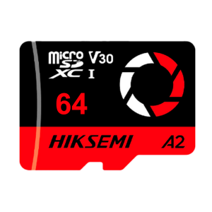 Hikvision HS-TF-E3STD/64G/CAPTURE/W Tarjeta microSD Hikvision - Capacidad 64 GB - Clase 10 | Velocidad R/W: 180/150 MB/s - Ciclos