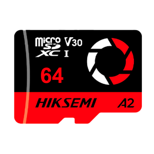 Hikvision HS-TF-E3STD/64G/CAPTURE/W Tarjeta microSD Hikvision – Capacidad 64 GB – Clase 10 | Velocidad R/W: 180/150 MB/s – Ciclos