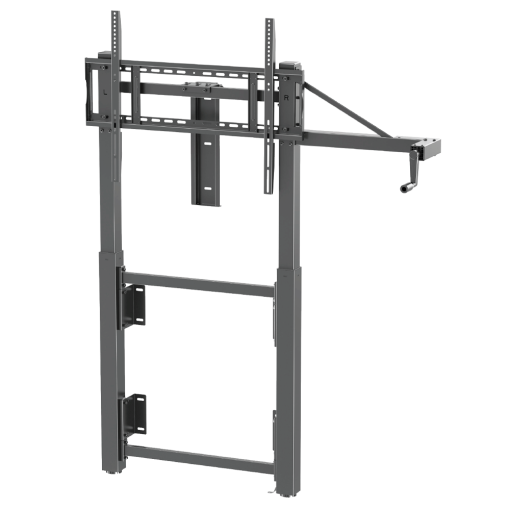 Iboard IB-IBD-ST011 Soporte suelo-pared – Peso soportado 120 Kg – VESA 800×600 mm – Altura ajustable con manivela