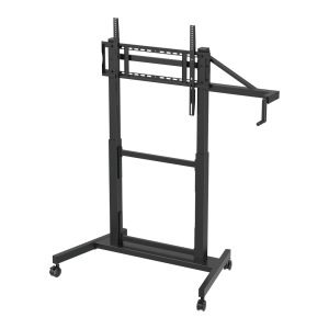 Iboard IB-IBD-ST011-WHEELS Soporte de ruedas - Peso soportado 120 Kg - VESA 800x600 mm - Altura ajustable con manivela