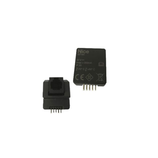 Nice IBT4N Adaptador para conectar el cable Bus T4 a centrales