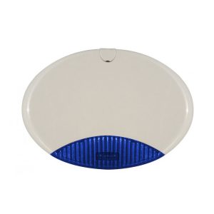 OEM ISIDE 140 Sirena exterior auto-alimentada/auxiliar con lanzadestellos azul