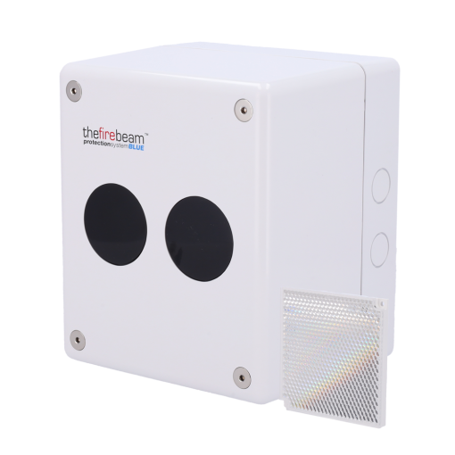 Jade Bird JBE-FIREBEAMBLUE Detector lineal de humos por infrarrojos Cabezal motorizado