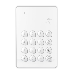Chuango KP-700 Teclado independiente Inalámbrico Antena interna Permite armado/desarmado