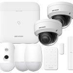 Hikvision AX Kit AXPPRO96-2CAM Kit Axpro 868MHz 96 zonas Hikvision Panel + Teclado + PIR