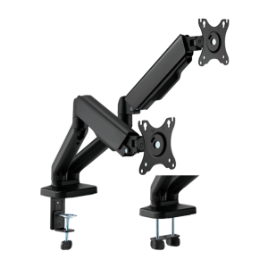 Brateck Lumi LDT46-C024E Brazo para dos monitores - Instalación en mesa - Peso soportado 9 Kg/Brazo