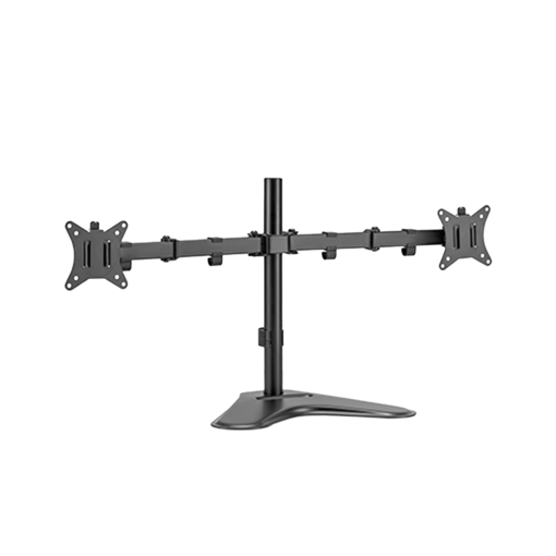 Brateck Lumi LDT66-T024 Brazo para dos monitores – Instalación en mesa – Peso soportado 9 Kg/Brazo