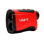 Uni-T LM1000 Medidor láser - Diseño antideslizante y silencioso - Lente 25 mm - Telescopio zoom óptico 7X -