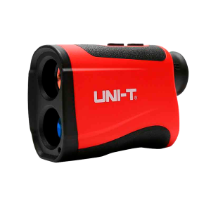 Uni-T LM1000 Medidor láser - Diseño antideslizante y silencioso - Lente 25 mm - Telescopio zoom óptico 7X -