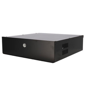 Marca Blanca LOCKBOX-2U Caja metálica cerrada para DVR - Específico para CCTV - Para grabadores de hasta 2U rack -