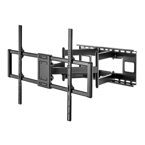 Brateck Lumi LPA77-696 Soporte a pared con brazo – Peso soportado 120 Kg – VESA 900×600 mm – Distancia a la pared de