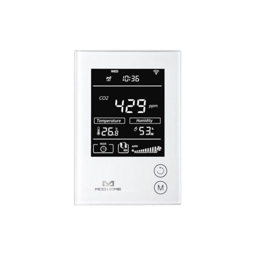 MCO Home MH9-CO2-WD Sensor/medidor de CO2, temperatura y humedad