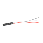 Safire MIC02 Micrófono externo - Conector en terminal por cable - Power + (Rojo), Power (Negro) - Audio