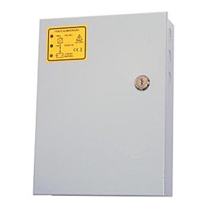 Global MPSUC70W12 - Fuente de alimentación 12VDC / 5A caja metálica compacta, con cargador para baterías hasta