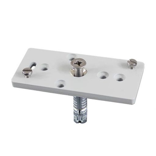 Alarmtech MP 500 Placa de montaje de metal para la instalación del detector DEM-682