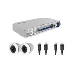 Mobotix MX-S74A-SET Conjunto compuesto por:. Cámara IP (S74A) con entrada/salida de audio