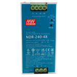 Hikvision NDR-240-48 Fuente de alimentación industrial de Hikvision - Potencia máxima de salida eficiente de 240W -