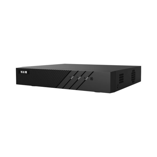 Hikvision NVR-H104-Q1-4P NVR de 4 canales H.265+. Grabación hasta 6MP