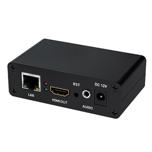 Marca Blanca ONVIF-HDMI Decodificador Video – Resolución hasta 1920x1080p – Codificación H.265/H.264 – Hasta 4 x