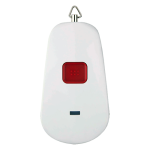 Home8 OPL-PNB1301 Botón de pánico Home8 Autoinstalable por código QR Inalámbrico 433 MHz
