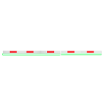 OEM PB-BOOM-TELESCOPIC-6M-LED Brazo de barrera para parking Compatible con PB-PARKBARRIER