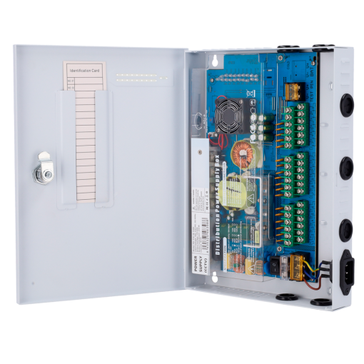 Oem PD-250-18-FUSE Caja de distribución de alimentación – Entrada AC 180 V~246 V – 18 salidas Fuse – Protección