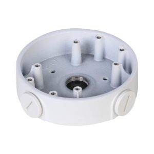 Dahua PFA139-V2 - Caja de conexiones circular de aleación de aluminio para MiniDomos Dahua con anclaje en 4