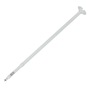 X-Security PFB2213C Soporte techo - Altura 800-1500 mm x 100 (Ø) mm - Compatible con cámaras Bullet - Color blanco