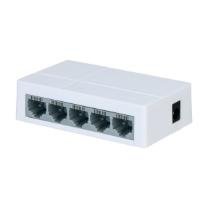 OEM PFS3005-5ET-L Switch Branded Fast Ethernet 5 puertos RJ45 Velocidad 10/100Mbps Buffer