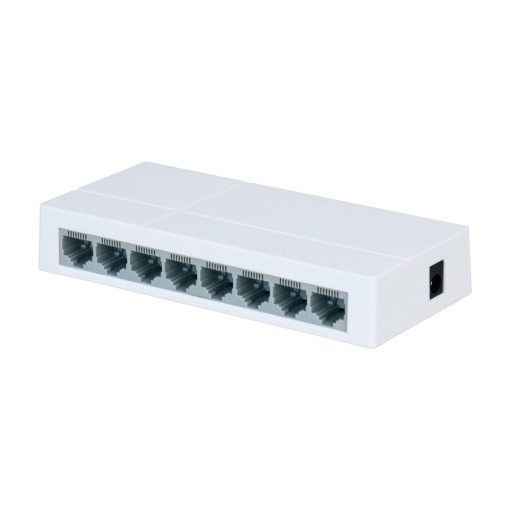 OEM PFS3008-8ET-L Switch Branded Fast Ethernet 8 puertos RJ45 Velocidad 10/100Mbps Buffer
