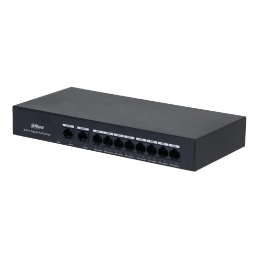 Dahua PFS3010-8GT-65 – Switch PoE capa 2 de 8 puertos