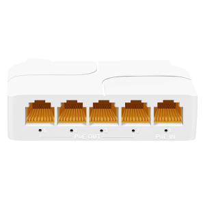 Marca Blanca POEXT-4GE-DIN POE extender DIN - Permite ampliar el alcance de la alimentación POE - IEEE 802.3 af/at/bt -