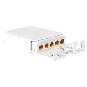 Marca Blanca POEXT-4GE-OUT POE extender outdoor - Permite ampliar el alcance de la alimentación POE - IEEE 802.3 af/at/bt
