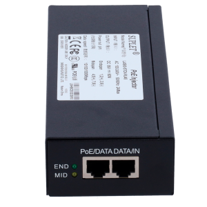 Hikvision POE,LAS60-57CN-RJ45,60W Inyector Hi-PoE Hikvision de gran rendimiento