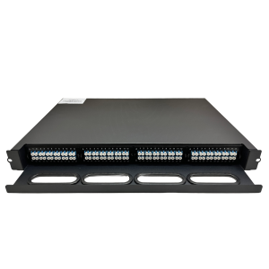 OEM PP-FIBER-4-12 Patch panel de fibra 48 puertos LC Duplex 4 casetes con 12 adaptadores